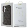 Guess GUHCS24FEG4GFBR S24 FE S721         brązowy|brown hardcase 4G Metal Gold Logo Фото num
