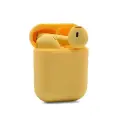 Беспроводные наушники iNpods i12 с микрофоном (желтые) Фото num