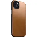 Nomad Modern Leather case for iPhone 15 Plus 6,7" english tan Фото num