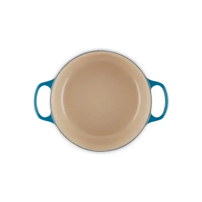 Le Creuset Чугунная круглая кастрюля Ø24см / 4,2л синий  Фото num