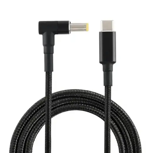 Fusion portatīvo datoru vads USB-C uz Lenovo 4,0 x 1,7 mm | 18,5V-20V | 100W | 1,8m