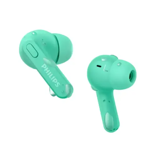 PHILIPS in-ear true bezvadu austiņas ar portatīvo uzlādes ietvaru, zaļas Foto 6