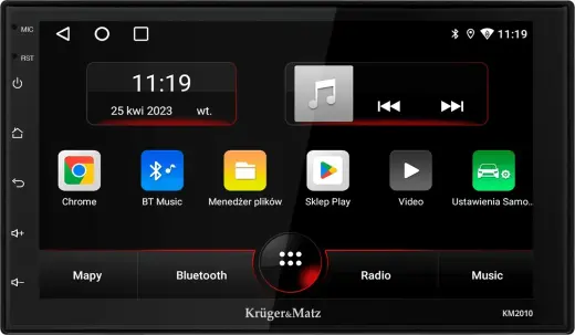 Car radio Kruger&Matz Car radio 7'' 2DIN Kruger&Matz KM2010 CarPlay|AndroidAuto Bluetooth Wi-Fi GPS