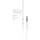 Borofone Earphones BM61 Wanderer with microphone white (damaged packaging) Foto 2