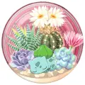 Popsockets 2 Bulbasaur Terrarium 112661   uchwyt i podstawka do telefonu - licencja Photo