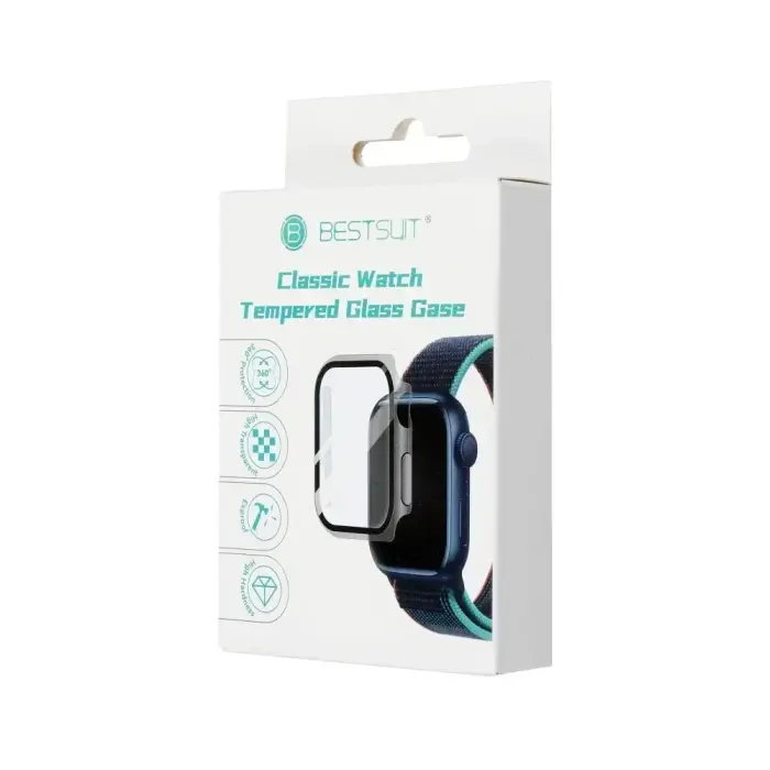 Bestsuit tempered glass for Apple Watch Ultra/Ultra 2/Ultra 3 (49 mm) | black