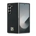 DKNY Repeat Pattern Stack Logo Case for Samsung Galaxy Z Fold6 - Black — Фото 1