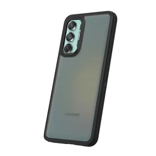 Crystal Black case for Samsung Galaxy M55 5G black Foto 2