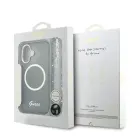 Guess IML Glitter Script Strap MagSafe Case for iPhone 17 Black Foto 6