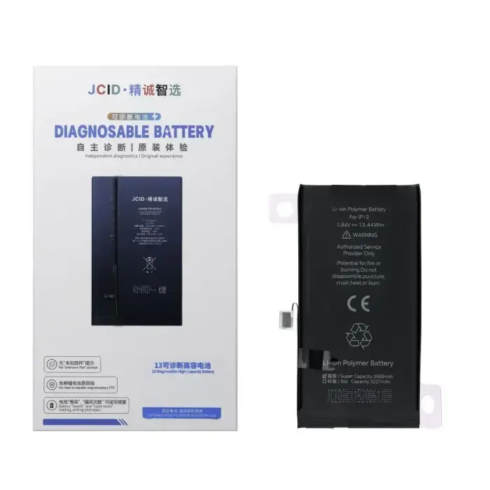 JCID Diagnosable Battery for iPhone 13 3500 mAh (high capacity)