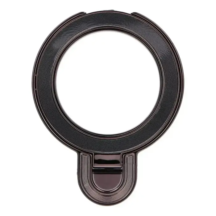 Phone stand CIRCLE - stick-on - black