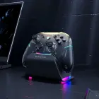 Machenike G5Pro Premium Edition Wireless Game Controller with Charging Station - Black and Gold Photo