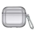 USAMS Etui ochronne do AirPods 3 przezroczysty czarny|tranparent black BH740AP02 (US-BH740) Foto 1