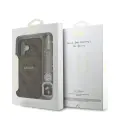 Guess PU Leather 4G Colored Ring Strap MagSafe Case for iPhone 16 Brown — Фото 6