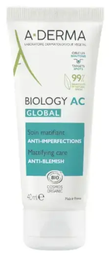 A-Derma Biology AC Global Anti-blemish Mattifying Care 40 Ml Photo