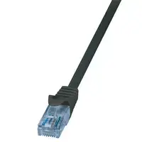 LOGILINK - Patch Cable Cat.6A 10GE Home U|UTP EconLine black 1 00m