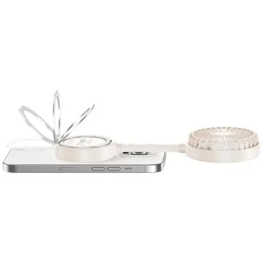Hand fan USAMS LiFE LU02 white Фото num
