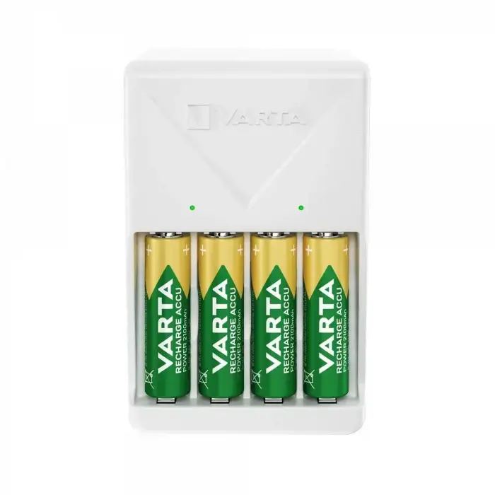 VARTA PLUG CHARGER 57657 + 4 x rechargeable battery R6 (AA) 2100mAh Foto 3