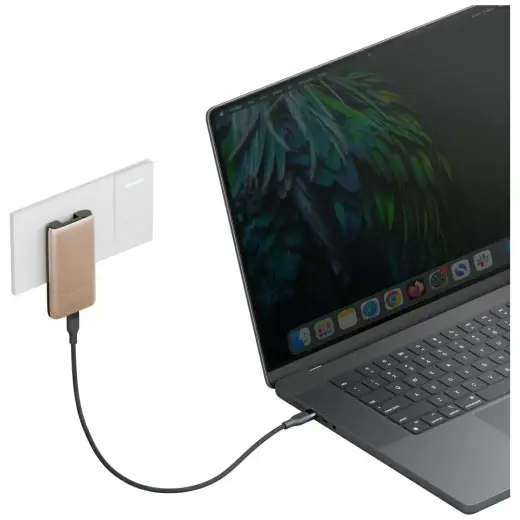 Wall charger Energea TravelWorld Edge 65W 2xUSB-C PD|PPS|QC3.0 (US|UK|EU) gold Foto 6
