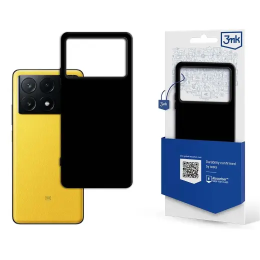 3mk Matt Case for Xiaomi Poco X6 Pro 5G - black Foto 1