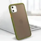 Vennus Color Button Bumper for Samsung Galaxy S21 Plus Olive — Foto 10