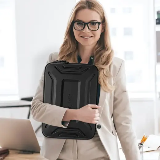 Tech-Protect Kevlar Pro Laptop Case 15-16" - Black Foto 13