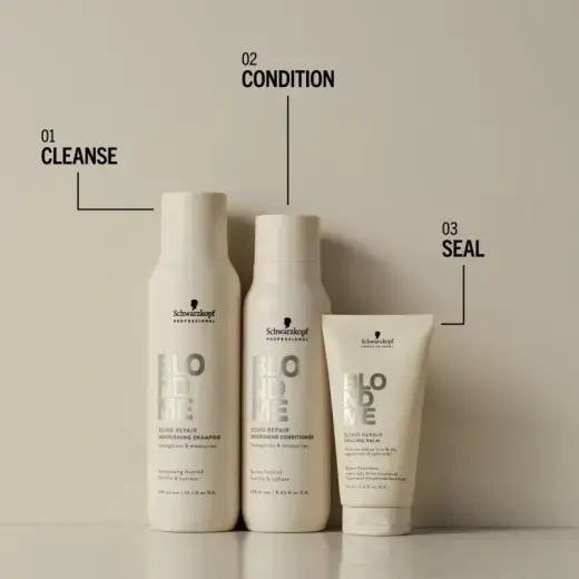 Schwarzkopf Blondme Bond Repair Conditioner in Clear Фото num