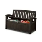 Patio Storage Bench 227L brown — Photo 2