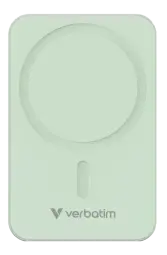 Enerģijas krātuve Verbatim Charge n Go 20000mAh Magnetic Wireless Charge Green Фото num