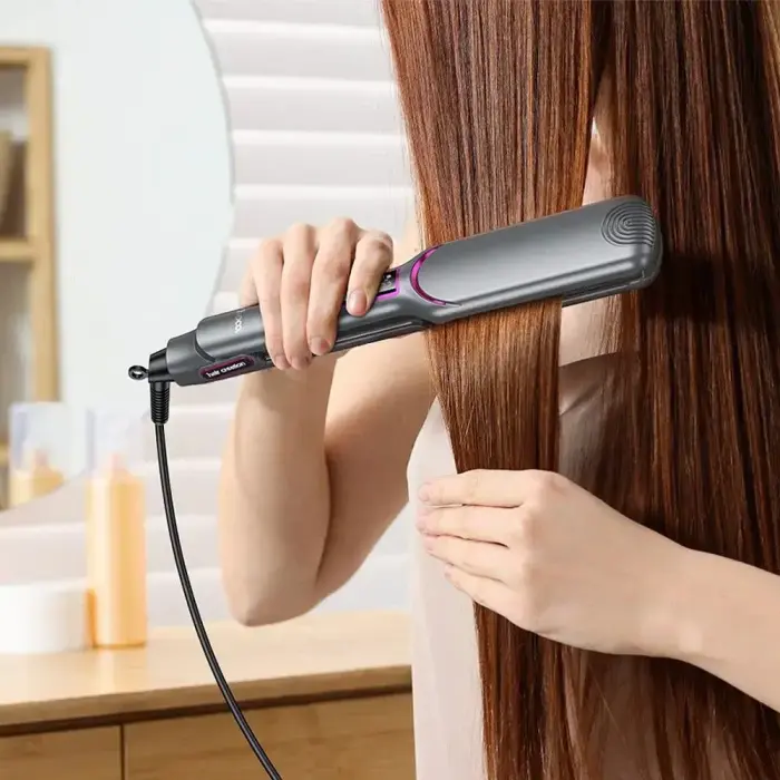 Hair straightener Hoco with digital display HP42 gray Foto 7