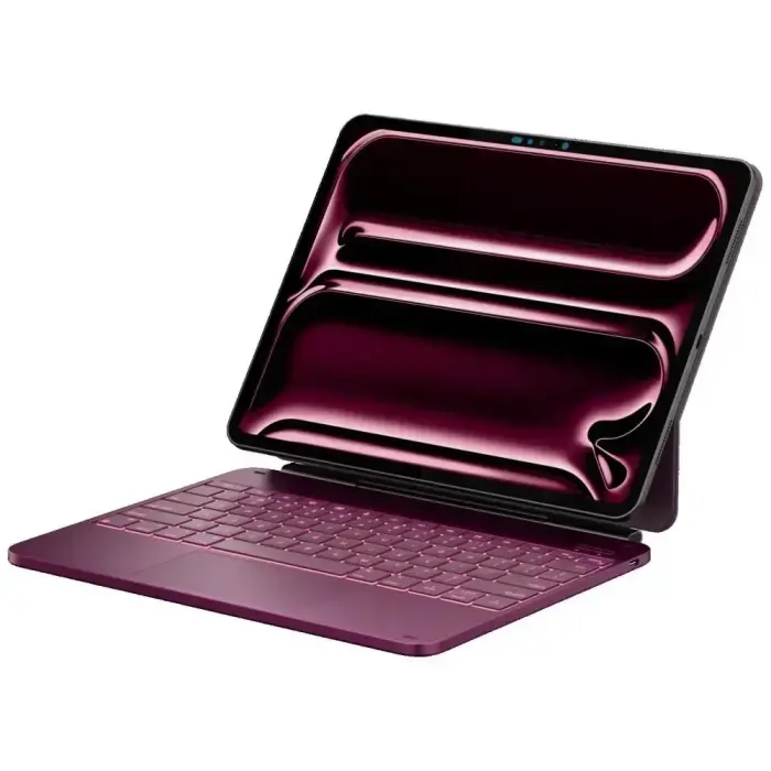 Case Typecase Edge z klawiaturą for iPad  Pro 13" 2024/2025 raspberry