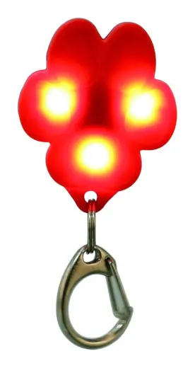Светоотражающий брелок : Trixie Flasher для собак, USB, 3,5 × 4,3 см Фото num
