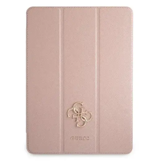 Guess GUIC12PUSASPI iPad 12,9" 2021 Book Cover różowy|pink Saffiano Collection Фото num