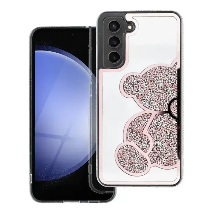 Case for Samsung A07 / A08 Teddy Bear pink