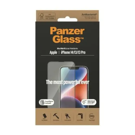 PanzerGlass защитное стекло для телефона iPhone 14 | iPhone 13 Pro | iPhone 13 6,1" (эффект приватности) Фото num