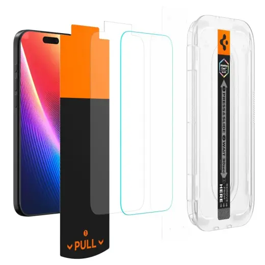 Spigen Glas.TR EZ Fit Pro Privacy Glass for iPhone 16 Pro Max | 17 Pro Max Фото num