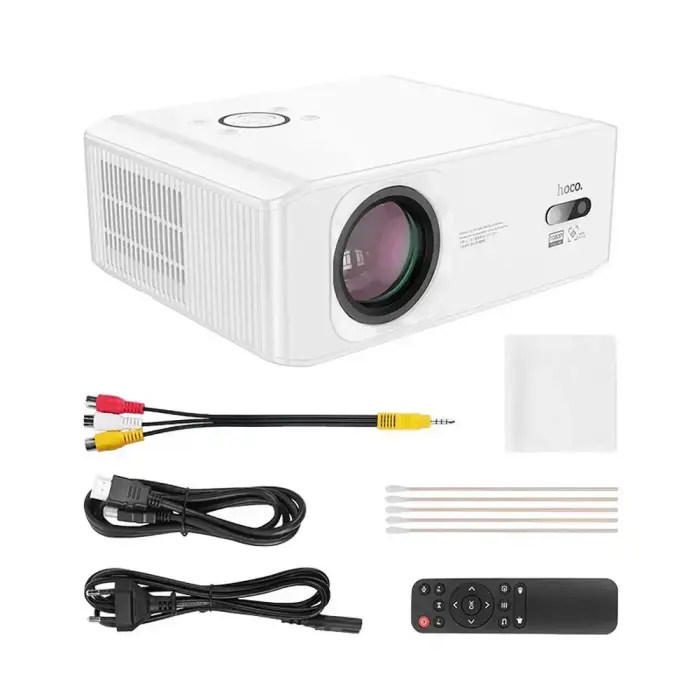 Projector Full HD Hoco with Android software Wi-Fi Bluetooth 1080P DT3 white Foto 10
