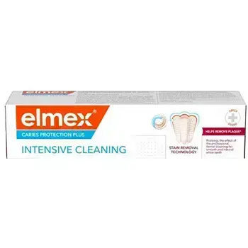Elmex Caries Protection Plus Intensive Cleaning Toothpaste - Zubní pasta 75ml