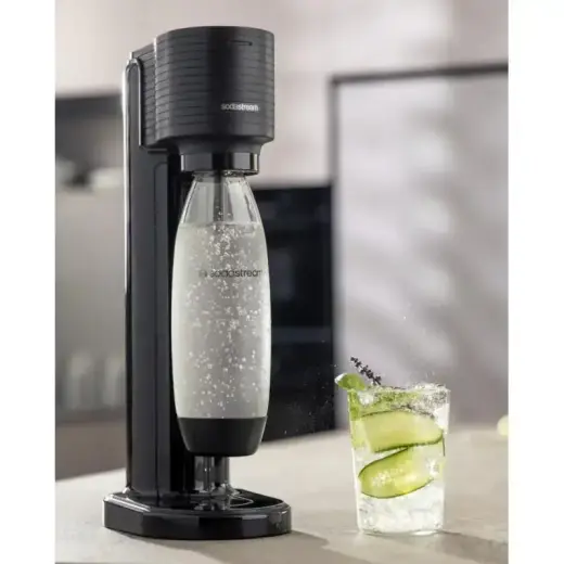 SodaStream Soda Maker Gaia QC black Schwarz incl 1 bottle (1017911770) Foto 3