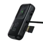 Wireless Bluetooth FM transmitter with charger Baseus S-16 (Overseas edition) - black Фото num