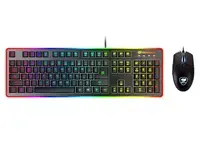 Cougar  Deathfire EX  37DF2XNMB.0002  Keyboard + Mouse Bundle Keyboard: Hybrid | 8 color Backlight  Mouse: ADNS-5050 | 2000 dpi