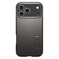 Spigen Tough Armor "T" maciņš ar statīvu un MagSafe atbalstu telefonam Apple iPhone 17 Pro pelēks Foto 2