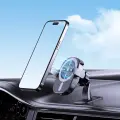 Dudao FW11 car phone holder with 15W inductive charger for air vent | cockpit - black Photo