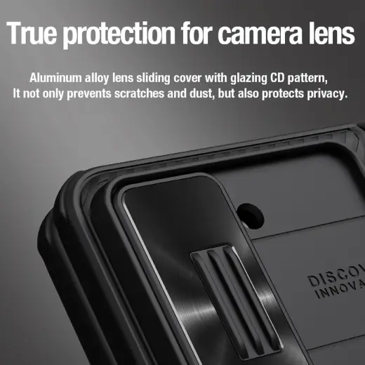 Nillkin CamShield Fold Case for Samsung Galaxy Z Fold 5 with additional stylus holder - black Foto 1