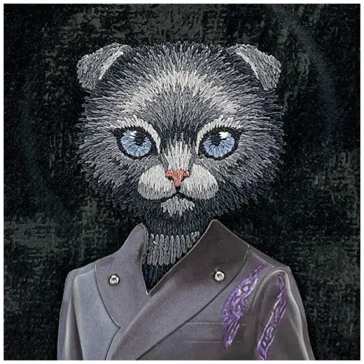 Nimmy Magnetic fashion cute pet phone case for iPhone 16 Pro Max black Photo