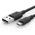 UGREEN micro USB kabelis QC 3.0 2.4A 0.5m (melns) Foto 1