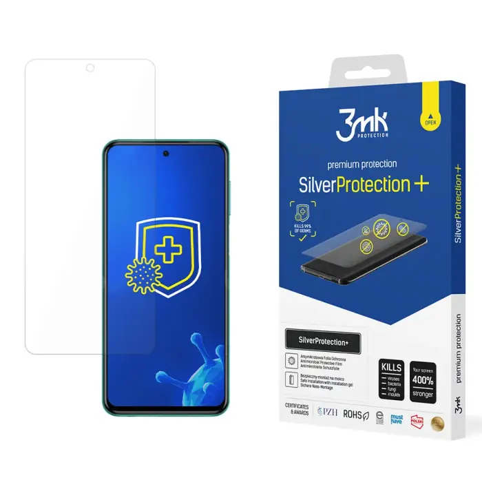Xiaomi Redmi Note 9S - 3mk SilverProtection+ screen protector Foto 1