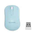 Cliptec Computer mouse Young RZS859 wireless optical 1200DPI blue — Foto 1