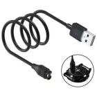 Cable USB-A Beline for Charging Garmin Watches 1m black — Foto 1