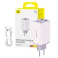 Baseus GAN6 Pro Fast Charger, 2xUSB-C + 2xUSB, 65W (purple) Foto 11